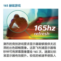 飛利浦（PHILIPS）322E1GSCZ 32英寸曲面游戲電競顯示器 1ms 165Hz 1500R曲率 電腦顯示屏