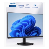 飛利浦（PHILIPS）275V8LB 黑色 27英寸 100Hz 2K高清顯示器 HDMI DP接口 低藍(lán)光屏