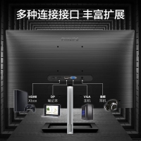 飛利浦（PHILIPS）275E1 27英寸2K電腦顯示器IPS技術(shù)廣色域75HZ商務(wù)辦公學(xué)習(xí)愛眼低藍(lán)光不閃屏微邊框顯示屏