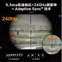 飛利浦（PHILIPS）猛騰322M8CP 31.5英寸顯示器 240Hz 0.5ms 1500R曲面 游戲電競顯示器
