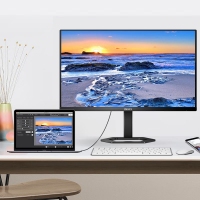 飛利浦（PHILIPS）27E1N5900E 27英寸4K顯示器IPS電腦豎屏幕Type-C接口10.7億色設(shè)計(jì)電競(jìng)屏