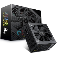 愛國者（aigo） 850DK黑暗騎士 （額定700W）DK系列臺式電腦電源（主動式PFC/12CM風扇/智能溫控/支持背線）