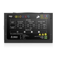 愛國者電源 額定500W 黑暗騎士650DK 臺式機電腦電源（主動式PFC/寬幅節(jié)能溫控/三年質(zhì)保）
