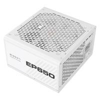 愛國者（aigo） EP650 額定650W 白色 機箱電腦電源(80Plus白牌/主動式PFC/支持背線/大單路12V）