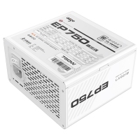 愛(ài)國(guó)者（aigo） 額定750W EP750 白色 機(jī)箱電腦電源（80Plus白牌/主動(dòng)式PFC/支持背線(xiàn)/大單路12V）