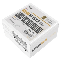 愛國(guó)者（aigo）額定650W ES650白色 全模組機(jī)箱電腦電源（白色模組線/80plus金牌/雙CPU供電/全電壓）