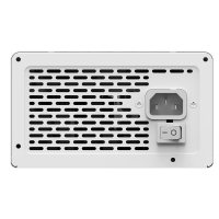 愛國(guó)者（aigo）額定650W ES650白色 全模組機(jī)箱電腦電源（白色模組線/80plus金牌/雙CPU供電/全電壓）
