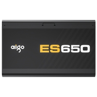 愛(ài)國(guó)者（aigo）電競(jìng)ES650全模組電腦電源 額定650W (80Plus金牌認(rèn)證/雙8PIN供電/LLC諧振/大單路12V）