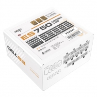 愛(ài)國(guó)者（aigo）ES750W白色 ATX3.0 臺(tái)式電腦主機(jī)箱電源（原生PCIE5.0/12VHPWR/80plus金牌/全模組/40系顯卡）