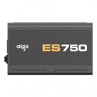 愛國者（aigo）ES750W ATX3.0 臺式電腦主機箱電源（原生PCIE5.0/12VHPWR/80plus金牌/全模組設計/40系顯卡）