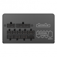 愛國者（aigo）ES750W ATX3.0 臺式電腦主機箱電源（原生PCIE5.0/12VHPWR/80plus金牌/全模組設計/40系顯卡）