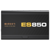 愛國(guó)者（aigo）ES850 電競(jìng)?cè)＝M電腦電源 額定850W (全電壓/80Plus金牌認(rèn)證/雙8PIN供電/LLC諧振）