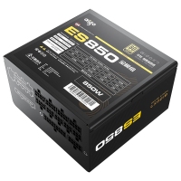 愛國(guó)者（aigo）ES850 電競(jìng)?cè)＝M電腦電源 額定850W (全電壓/80Plus金牌認(rèn)證/雙8PIN供電/LLC諧振）