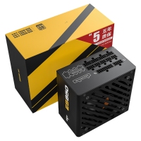 愛國(guó)者（aigo）ES850 電競(jìng)?cè)＝M電腦電源 額定850W (全電壓/80Plus金牌認(rèn)證/雙8PIN供電/LLC諧振）