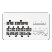愛國者（aigo）ES850W白色 ATX3.0電競主機(jī)箱電源（原生PCIE5.0/12VHPWR/80plus金牌/全模組）