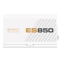 愛國者（aigo）ES850W白色 ATX3.0電競主機(jī)箱電源（原生PCIE5.0/12VHPWR/80plus金牌/全模組）
