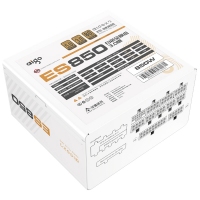 愛國者（aigo）ES850W白色 ATX3.0電競主機(jī)箱電源（原生PCIE5.0/12VHPWR/80plus金牌/全模組）