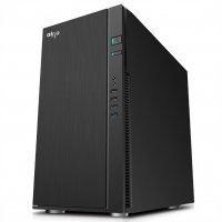 愛國者（aigo）黑曼巴 靜音版 鐵側(cè)板 臺式機中塔機箱（支持E-ATX/ATX主板/標配3把無光風扇/四面吸音棉/360冷排）