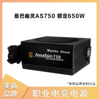 美商Mamba Ghost曼巴幽靈AS750 額定650W 職業(yè)電競電腦電源