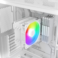 愛國者散熱 冰鋒600S 白色炫彩版 Intel平臺 電腦臺式機CPU靜音散熱器