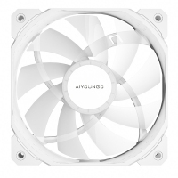 愛國者散熱 冰鋒600S 白色炫彩版 Intel平臺 電腦臺式機CPU靜音散熱器