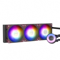 愛國者（aigo）冰魄CP Performance 360黑色 1600W色5V幻彩ARGB版 一體式CPU水冷散熱器