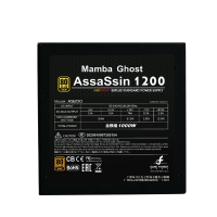 美商Mamba Ghost曼巴幽靈AS1200 額定1000W 職業(yè)電競電腦電源