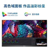 飛利浦（PHILIPS）27E1N5500E 27英寸2K 75Hz IPS技術(shù) 1ms 114%sRGB升降旋轉(zhuǎn) 專業(yè)顯示器