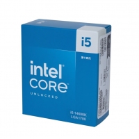 英特爾(Intel) i5-14600K 酷睿14代處理器 14核20線程 睿頻至高可達(dá)5.3Ghz 24M三級緩存臺式機(jī)盒裝