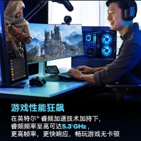 英特爾(Intel) i5-14600K 酷睿14代處理器 14核20線程 睿頻至高可達(dá)5.3Ghz 24M三級緩存臺式機(jī)盒裝