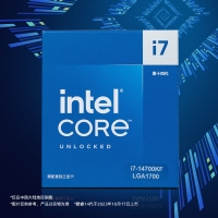 英特爾(Intel) i7-14700KF 酷睿14代 處理器 20核28線程 睿頻至高可達(dá)5.6Ghz 33M三級(jí)緩存 盒裝CPU