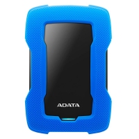 威剛移動硬盤 HD330 2TB USB3.0 防塵防震防水三防技術 藍色 持久耐用