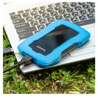 威剛移動(dòng)硬盤 HD330 4TB USB3.0 防塵防震防水三防技術(shù) 黑色 持久耐用