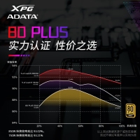 威剛（ADATA）XPG魔核II SE750W黑色電源 金牌全模組臺(tái)式電腦電源atx3.0電源支持4090