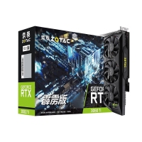 索泰（ZOTAC） RTX3060TI 8G 霹靂版 GE HA 電競(jìng)游戲吃雞顯卡臺(tái)式機(jī)獨(dú)立顯卡