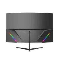 卓興玩家 F32Q 32英寸 高清曲面顯示器 R1500創(chuàng)新曲率 商用辦公 低藍(lán)光不閃屏 可壁掛 電腦顯示屏