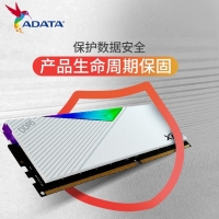 威剛(ADATA)XPG龍耀D500G 32GB(16GBX2)套裝 DDR5 8000 (白色) 臺式機內(nèi)存條