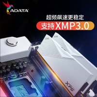 威剛（ADATA）威龍 D500白 6400 16G DDR5 XMP3.0高頻電腦臺式機內(nèi)存條