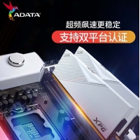 威剛(ADATA)XPG龍耀D500G 32GB(16GBX2)白色彩包套裝 DDR5 6400 C32海力士A die內(nèi)存條