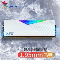 威剛(ADATA)XPG龍耀D500G 32GB(16GBX2)白色彩包套裝 DDR5 6400 C32海力士A die內(nèi)存條