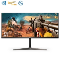 飛利浦（PHILIPS）345M2R 34英寸帶魚屏 IPS 超寬2K 144Hz 1ms HDR 雙源同屏 電腦電競(jìng)顯示器