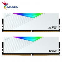 威剛XPG D500G 32G(16G*2) 6800 DDR5 DW500G (釉白) RGB 臺(tái)式機(jī)內(nèi)存條 海力士A-die
