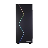 游戲風(fēng)暴 雷霆T9 黑色 游戲機箱支持ATX M-ATX ITX主板/長顯卡機箱