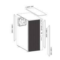游戲風(fēng)暴 靜界 靜音機(jī)箱 臺式電腦游戲主機(jī)箱(主動(dòng)靜音,U3,支持長顯卡,高散熱器)