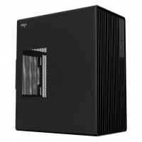 愛國者商睿 黑色 迷你小機(jī)箱商務(wù)辦公家用游戲臺式電腦主機(jī)箱