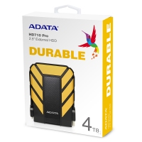 威剛（ADATA）HD710 PRO 2TB 黑色 三防移動(dòng)硬盤 防水防塵防震 戶外攝影數(shù)據(jù)管理 IP68級(jí)存儲(chǔ)盤