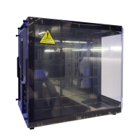 游戲風暴機箱 海嵐（黑色）海景房 支持M-ATX主板 360水冷 臺式電腦游戲機箱