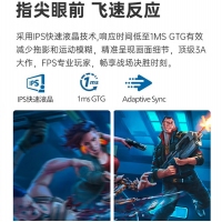飛利浦（PHILIPS）27M2N5510L 27英寸 2K原生180Hz IPS HDR400 1ms響應(yīng) 電競顯示器