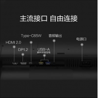 飛利浦27E1N5900R 27英寸4K IPS 10bit出廠校準(zhǔn)HDR400 TypeC65W 低藍(lán)光智能分屏 辦公顯示器