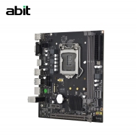 升技(abit) H81M-V 家用辦公全固版主板 HDMI+VGA+M.2